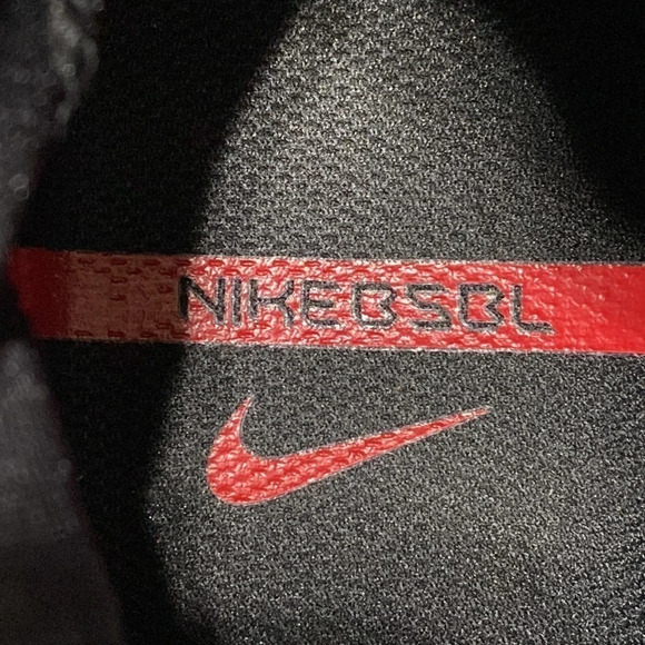 Nike Air NWOB Black & Red Gorpcore Hurache Edition Baseball Cleats Size 14 - Picture 7 of 8